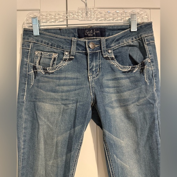 Earl Jeans Blue Boot Cut Classic Denim - Picture 3 of 5